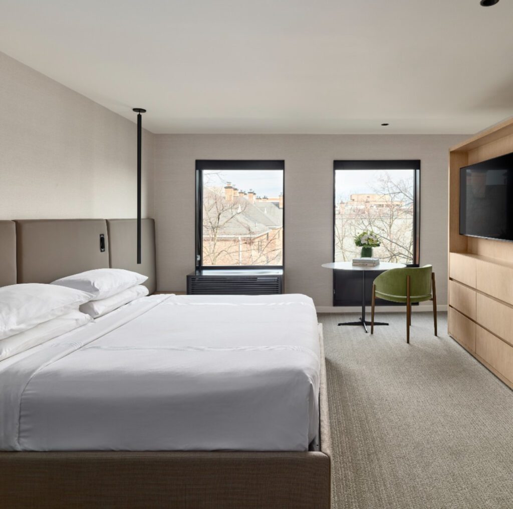 Luxury hotel room in alexandria